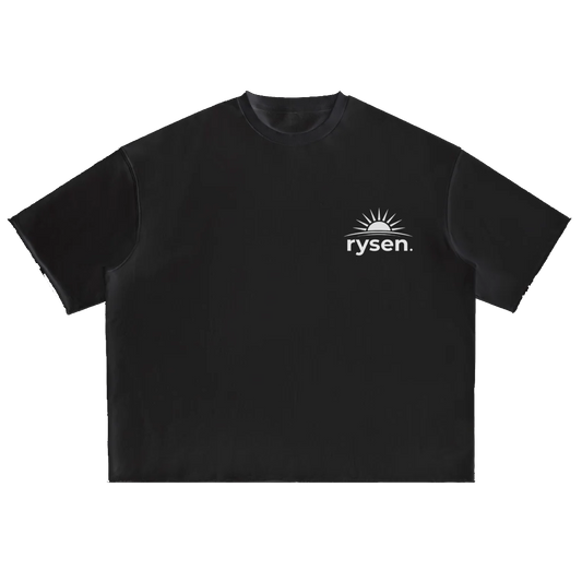 RYSEN CROPPED BOX FIT TEE
